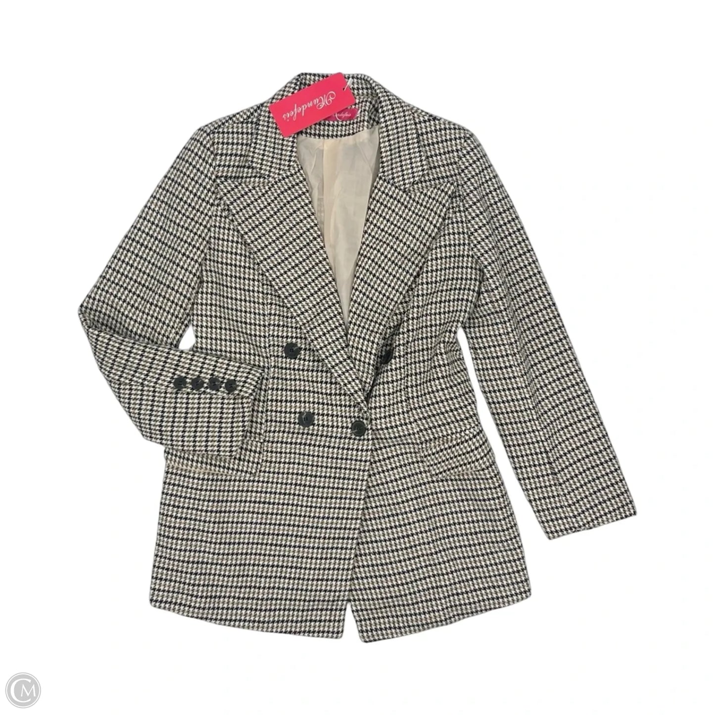 Jacket Other By Clothes Mentor In Black & Gold, Size: L