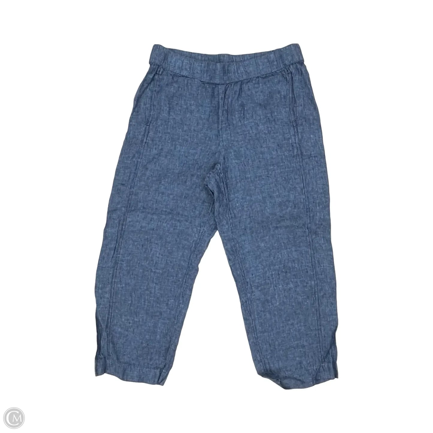 Pants Linen By Pure Jill In Blue, Size: M