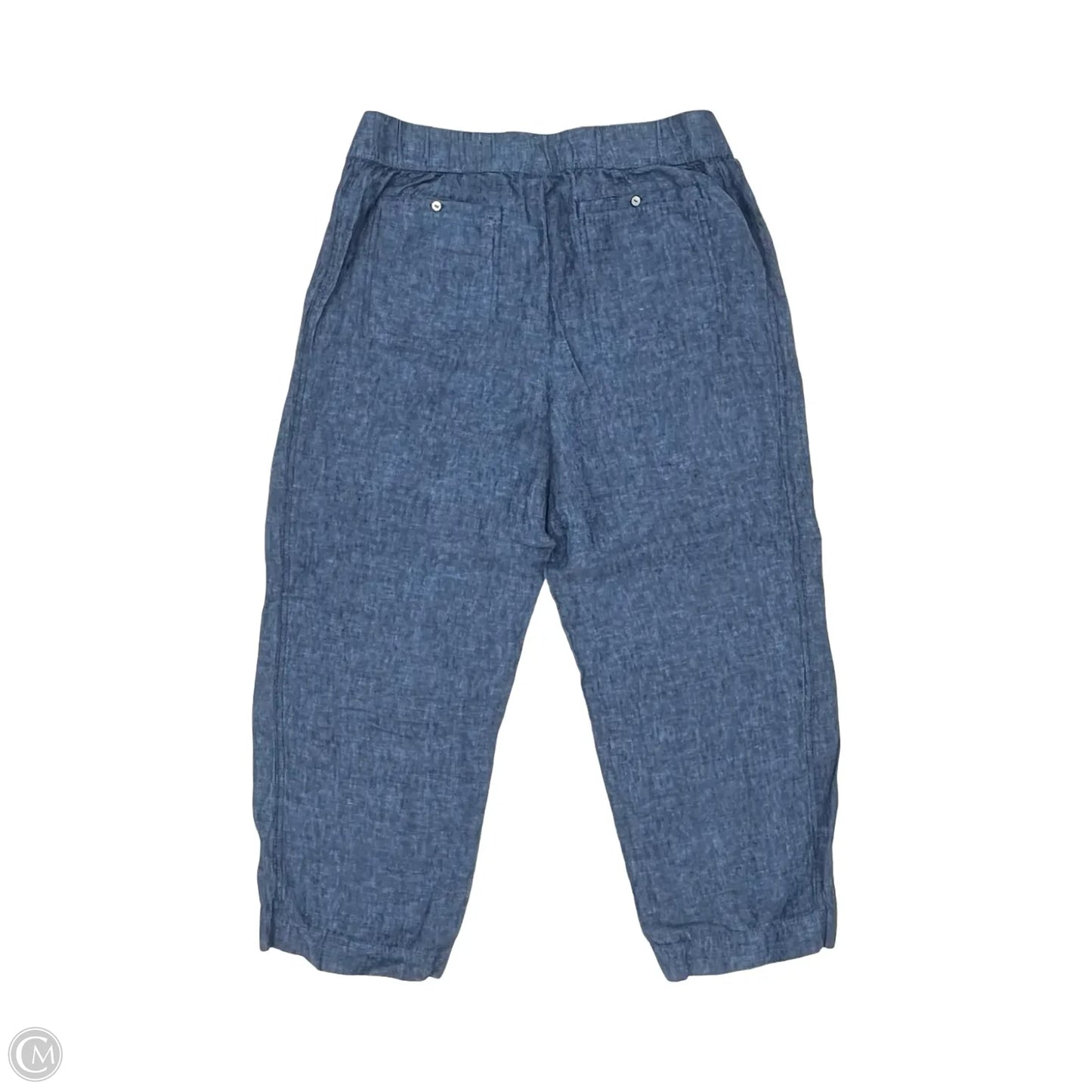 Pants Linen By Pure Jill In Blue, Size: M