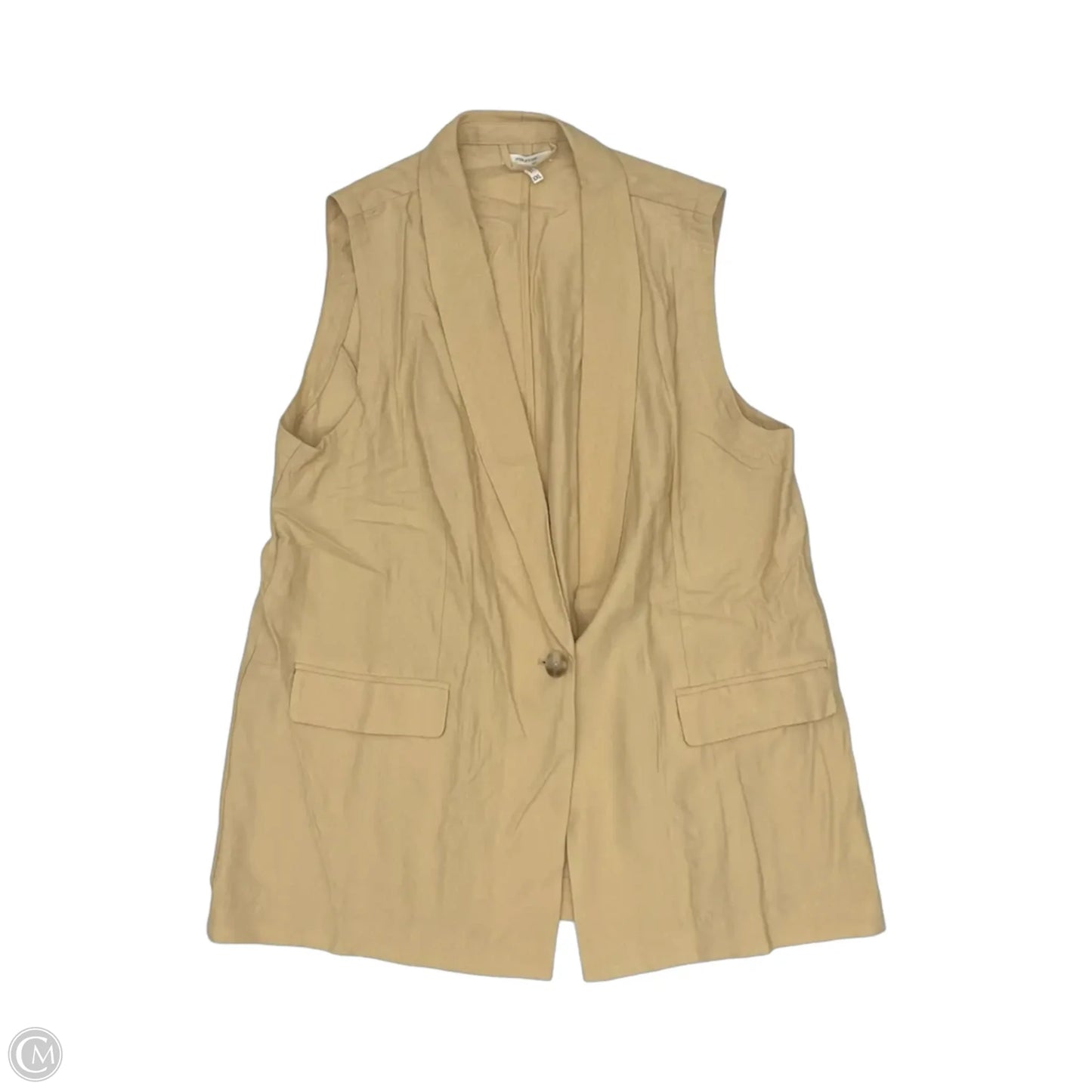 Vest Other By Maurices In Gold, Size: Xxl