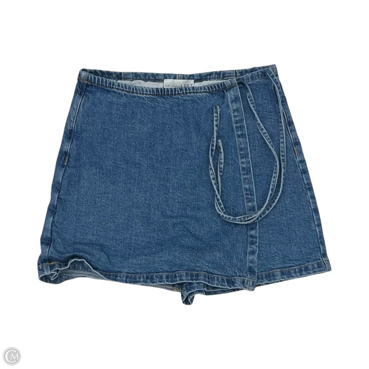 Skort By Loft In Blue Denim, Size: 6