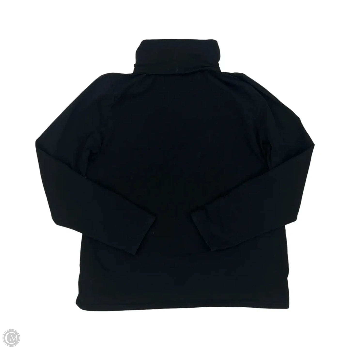 Top Long Sleeve By Talbots In Black, Size: L