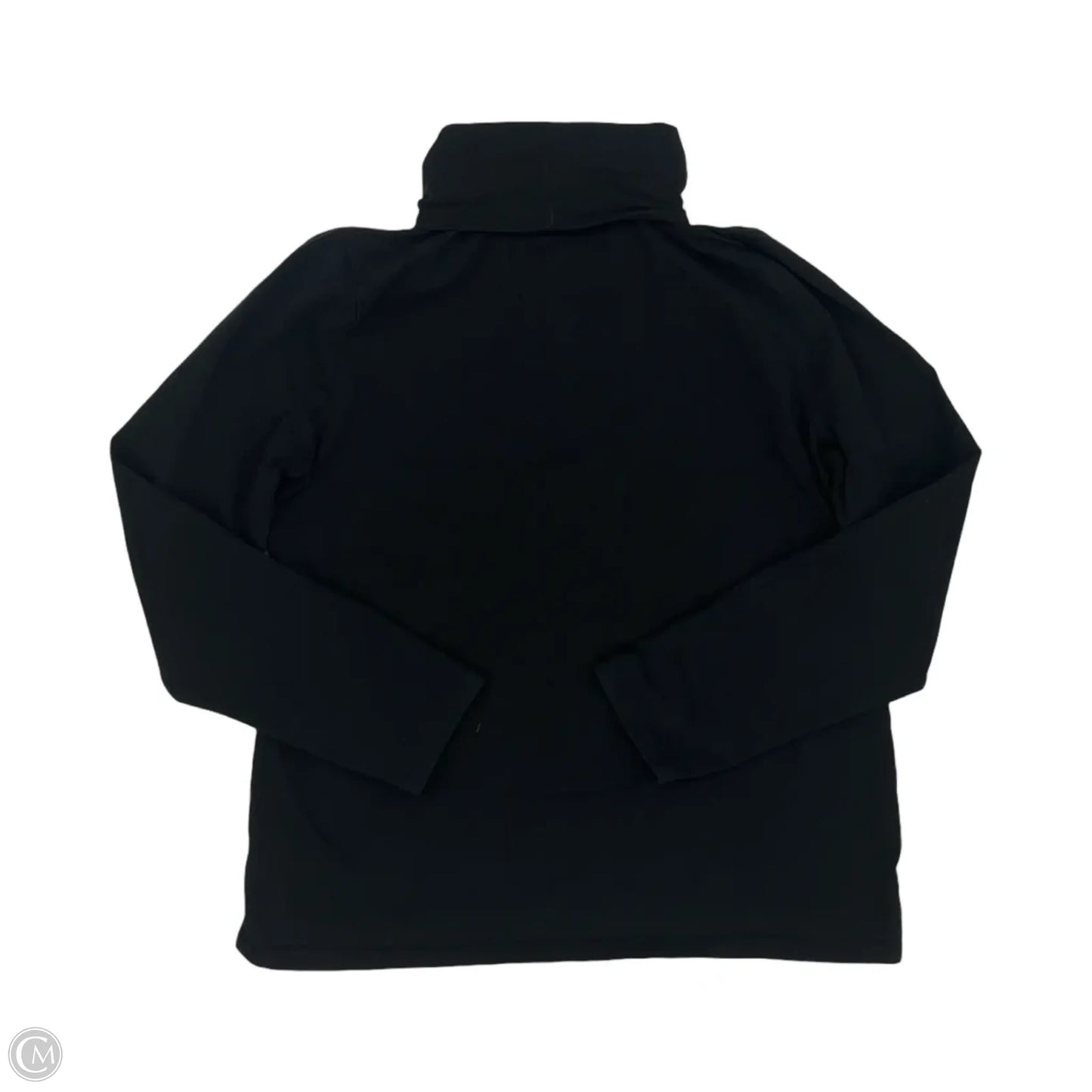 Top Long Sleeve By Talbots In Black, Size: L