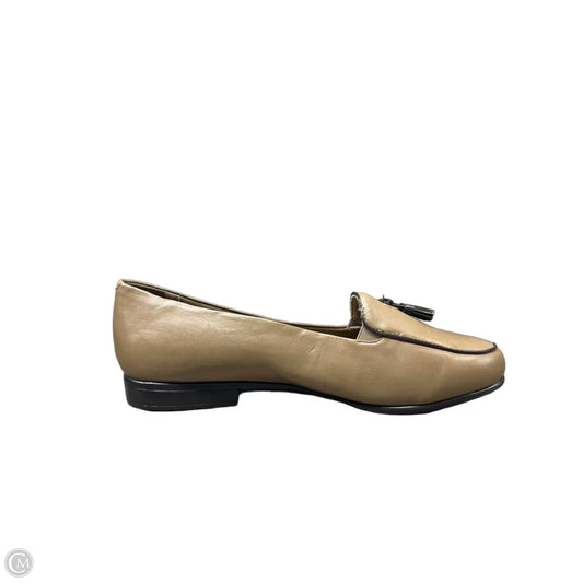 Shoes Flats By Clothes Mentor In Tan, Size: 11.5