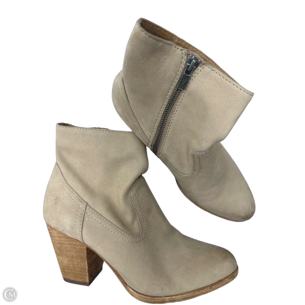 Boots Designer By Frye In Tan, Size: 11