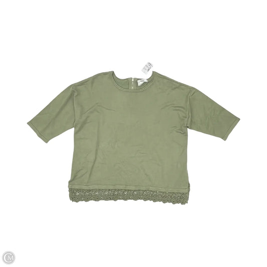 Sweater By Cj Banks In Green, Size: 1x