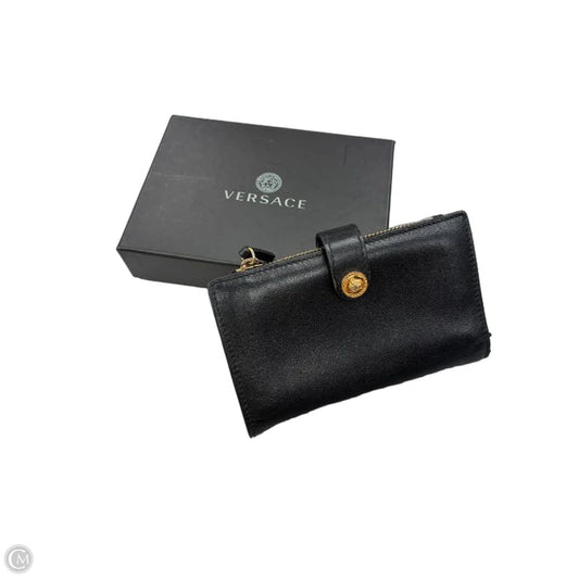 Wallet Luxury Designer By Versace, Size: Small