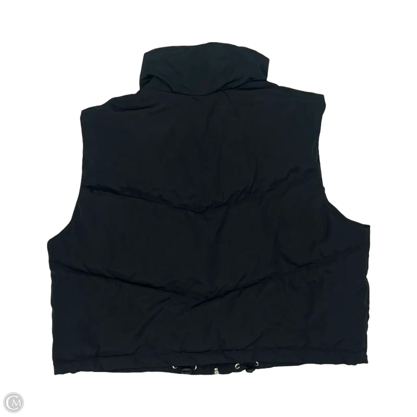 Vest Puffer & Quilted By Clothes Mentor In Black, Size: M