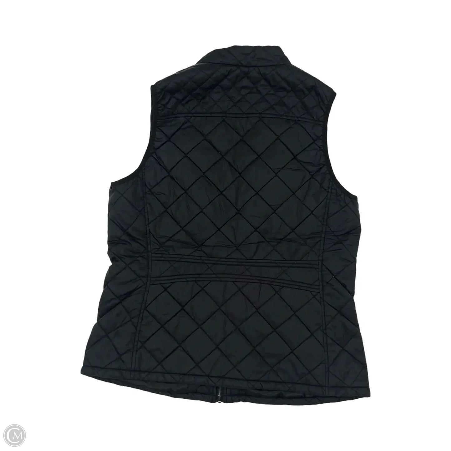 Vest Puffer & Quilted By Clothes Mentor In Black, Size: L
