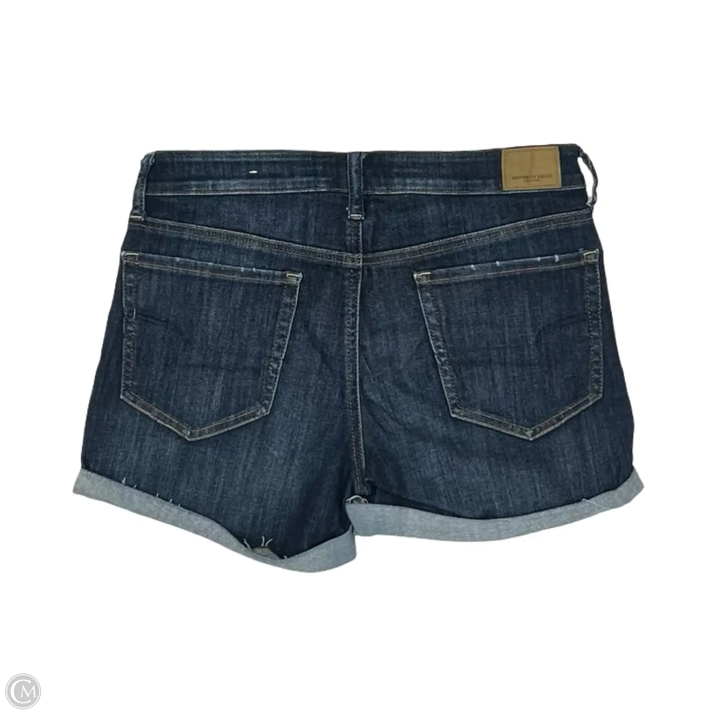 Shorts By American Eagle In Blue Denim, Size: 10