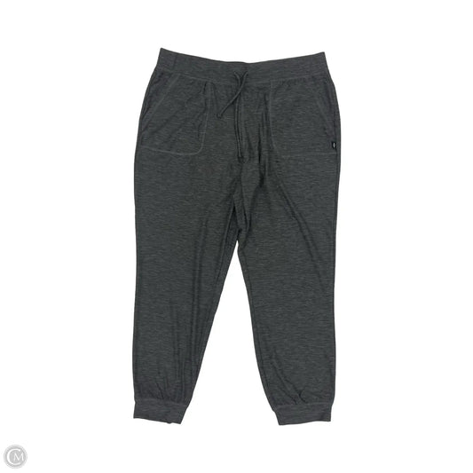 Athletic Pants By Skechers In Grey, Size: L