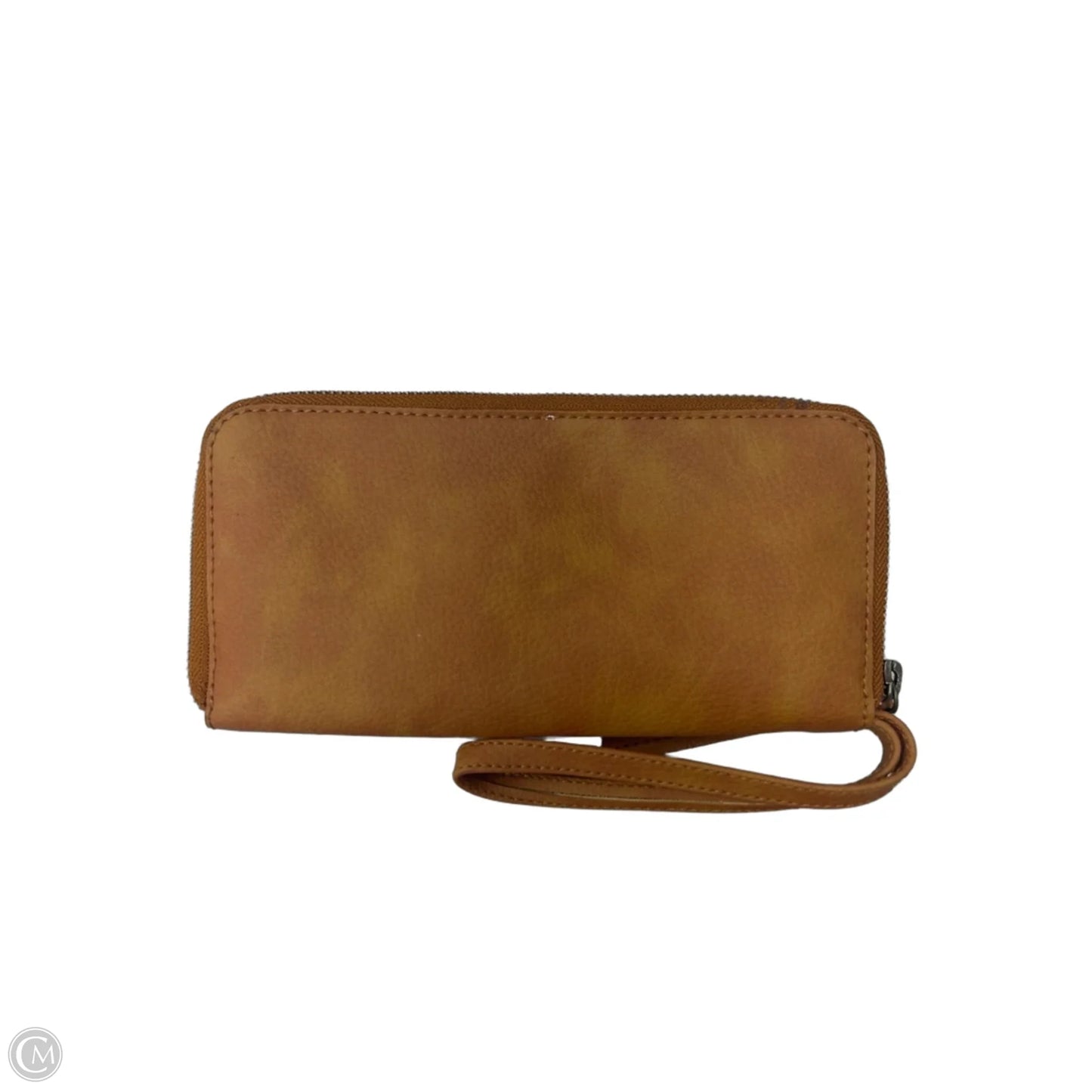 Wallet Leather By Free People, Size: Medium