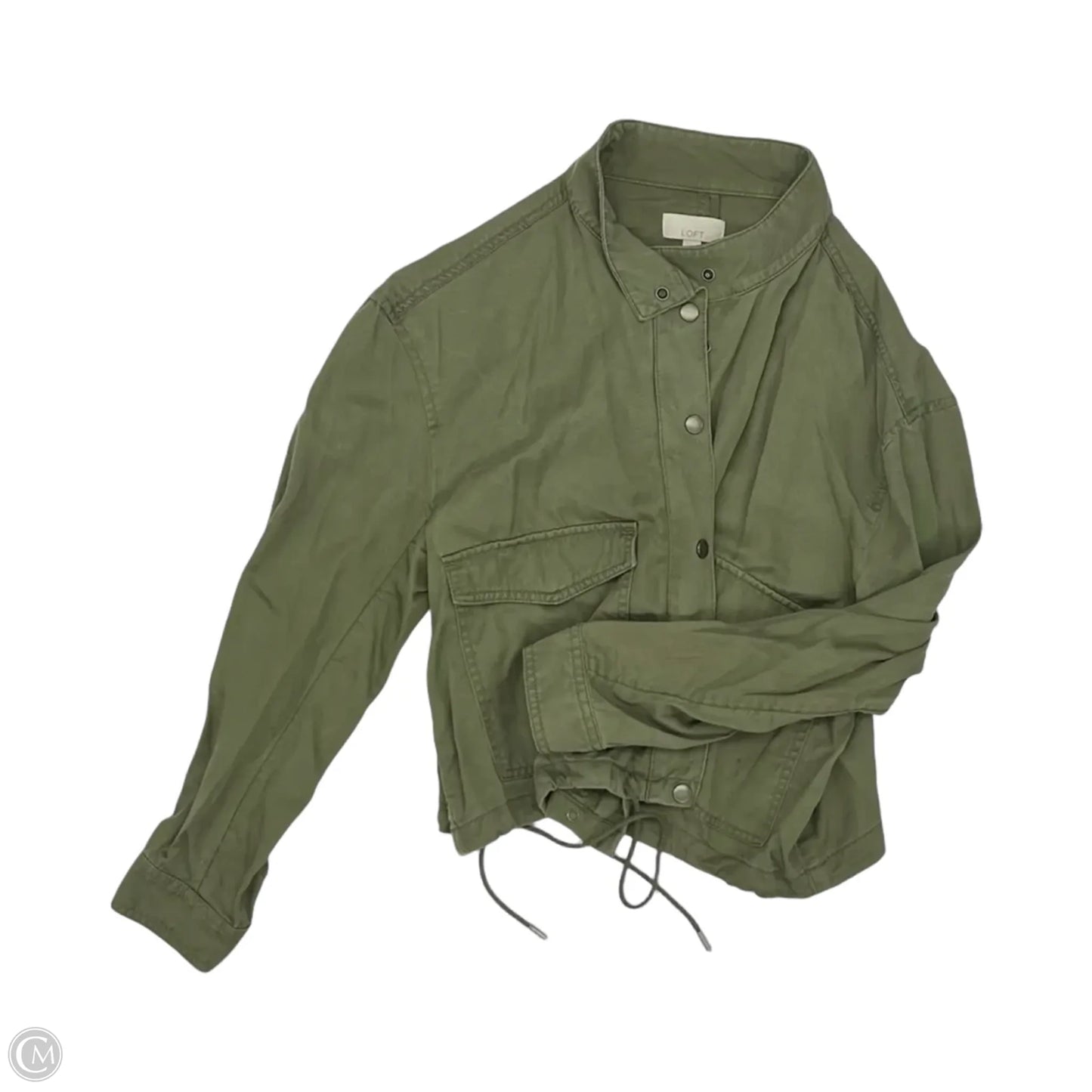 Jacket Utility By Loft In Green, Size: M