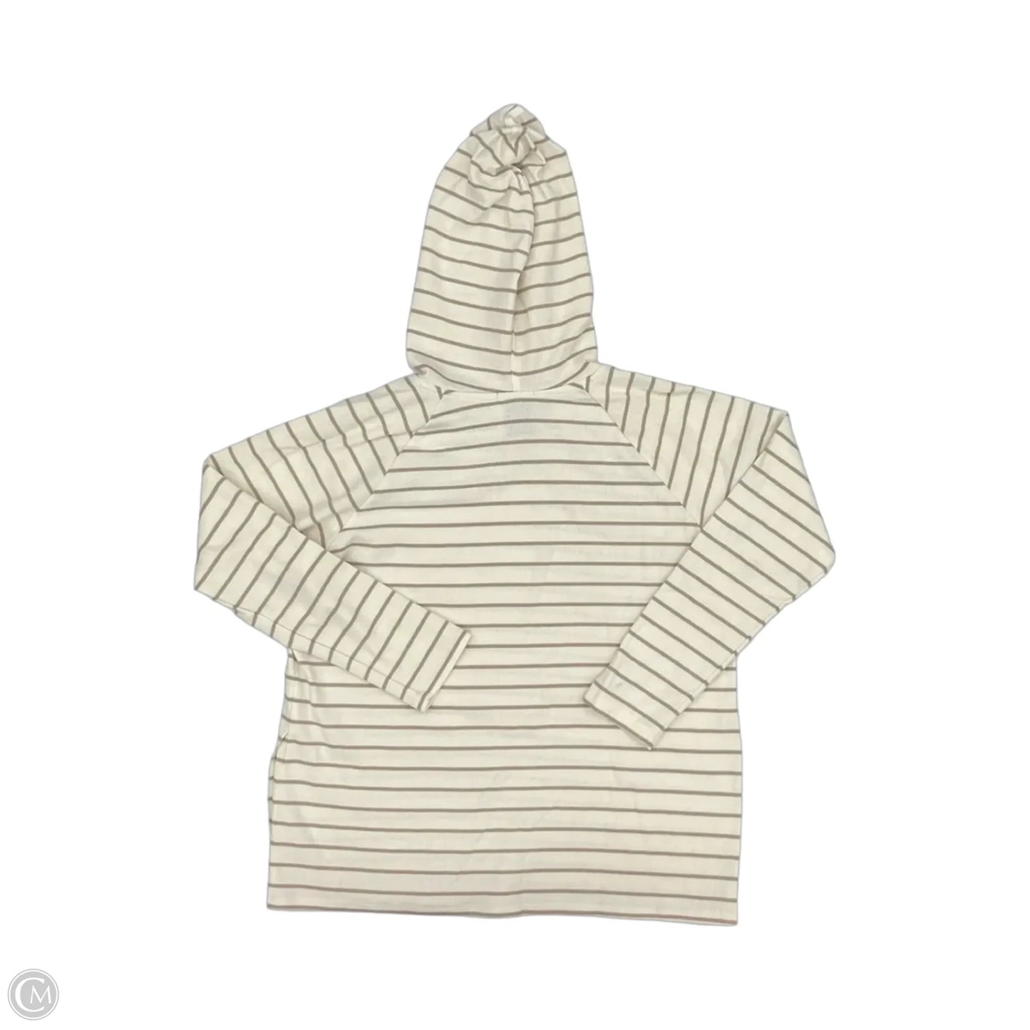 Top Long Sleeve By Clothes Mentor In Cream & Tan, Size: L