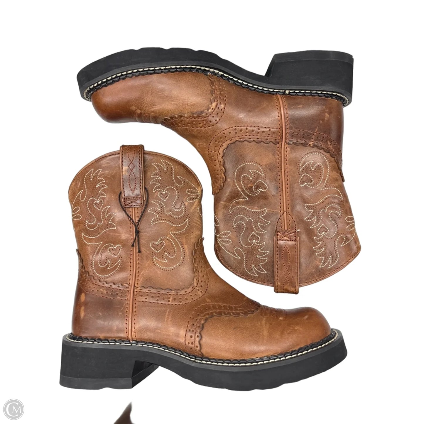 Boots Western By Ariat In Brown, Size: 7.5