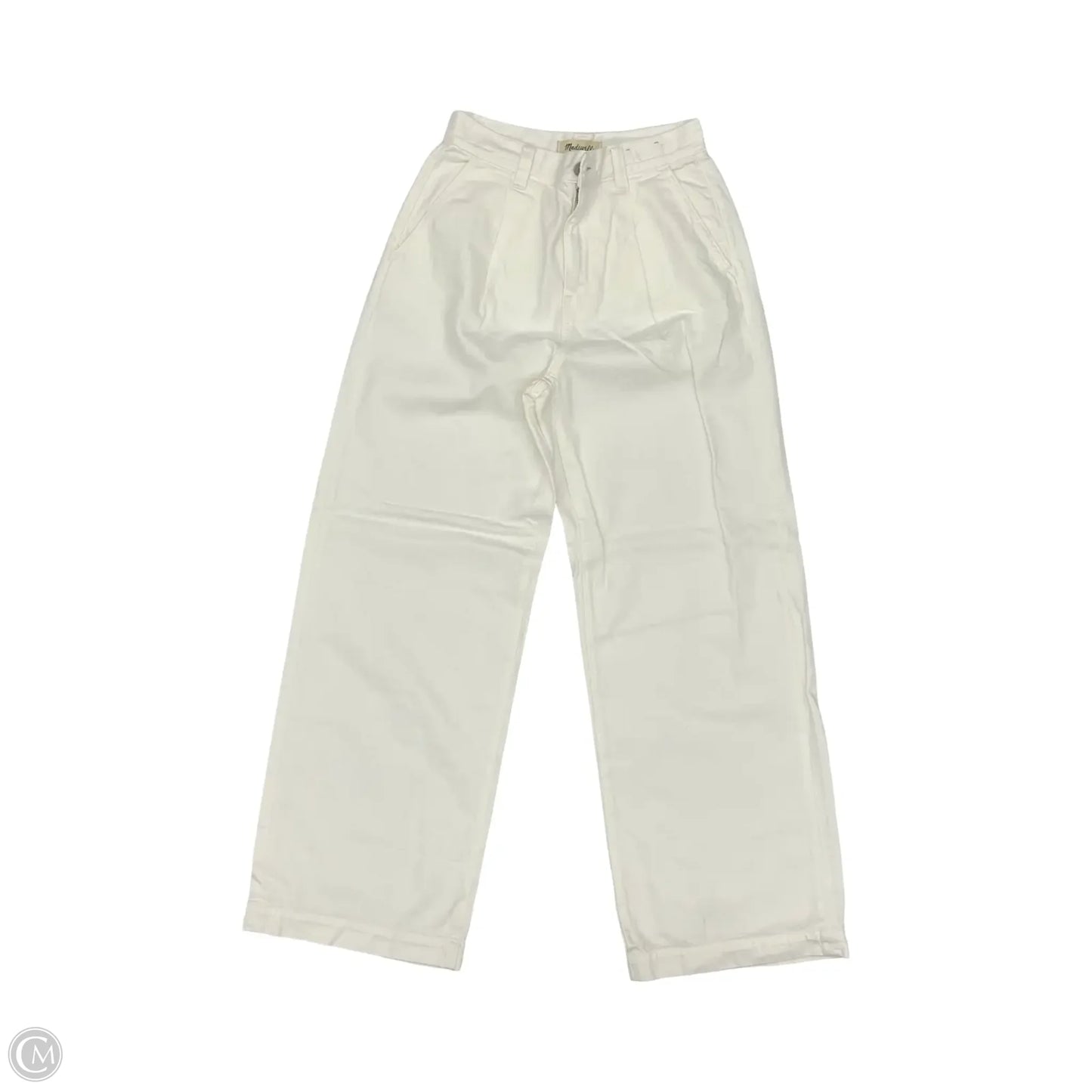 Pants Wide Leg By Madewell In Cream, Size: 2
