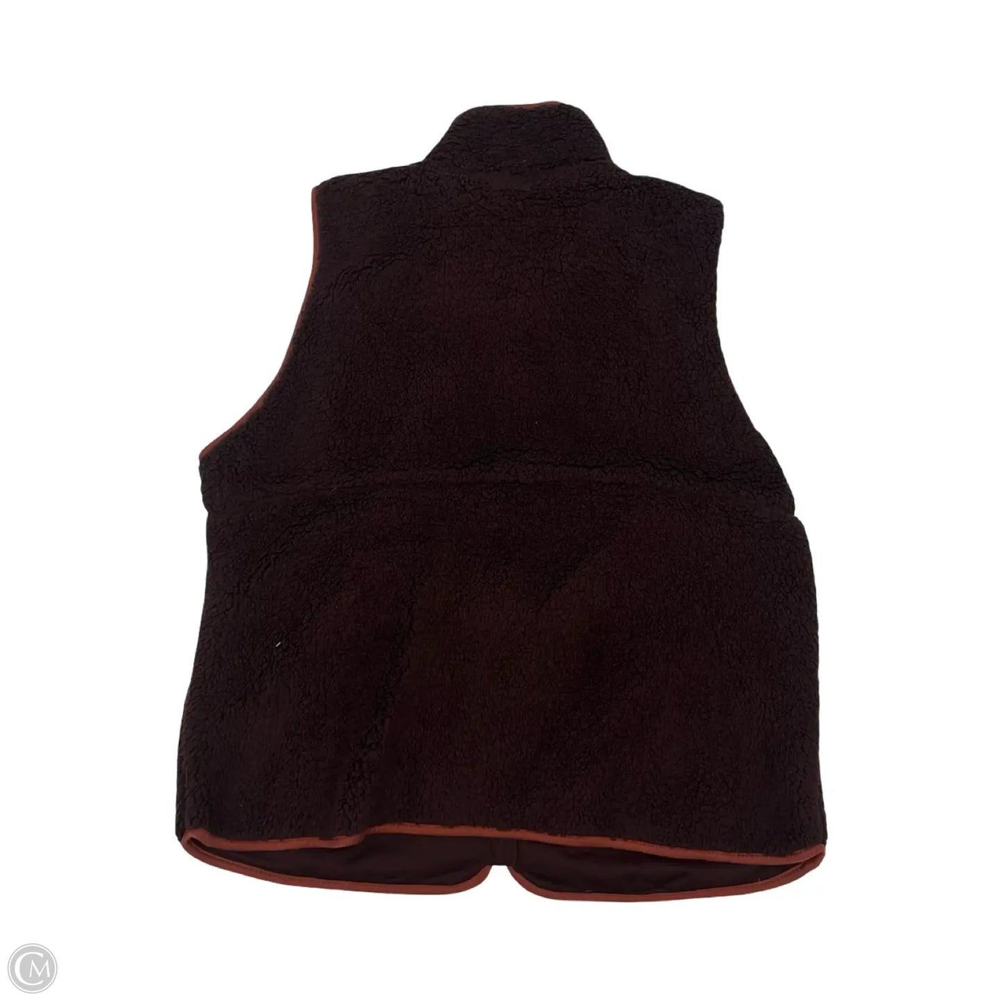 Vest Faux Fur & Sherpa By Maurices In Brown, Size: Xl
