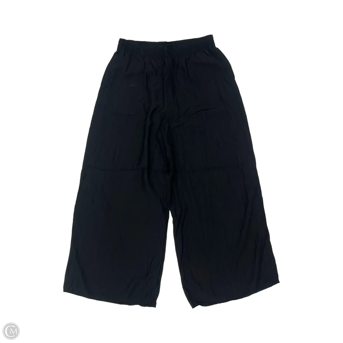 Pants Wide Leg By H&m In Black, Size: M