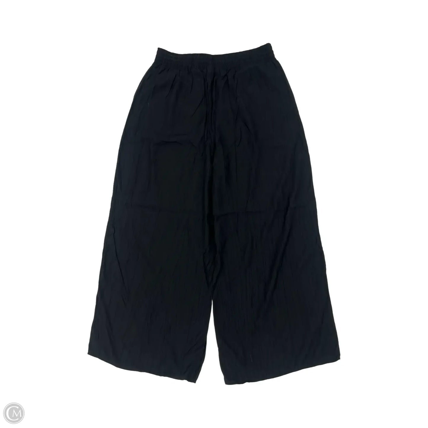 Pants Wide Leg By H&m In Black, Size: M