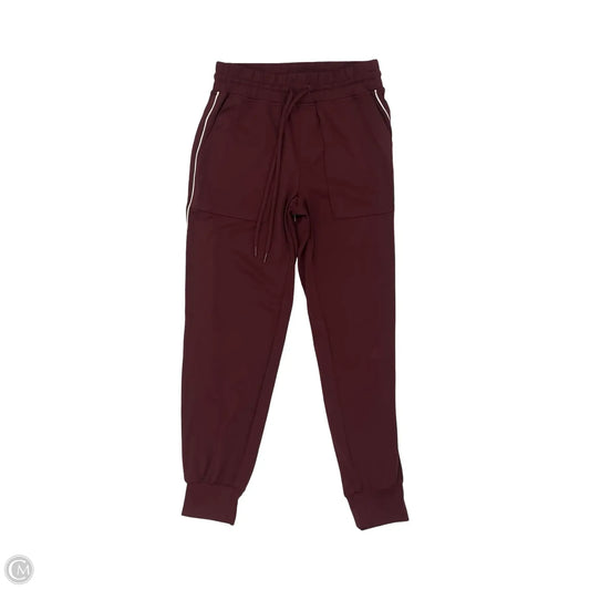 Athletic Pants By Lou And Grey In Maroon, Size: Xs