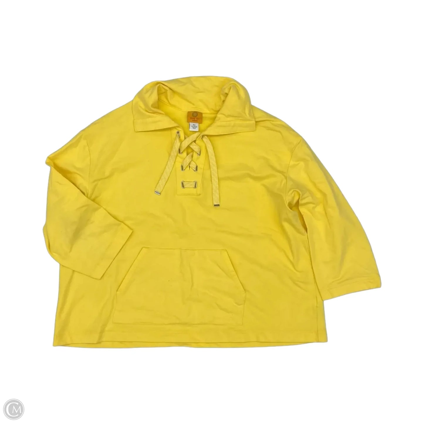 Top Long Sleeve By Ruby Rd In Yellow, Size: 2x
