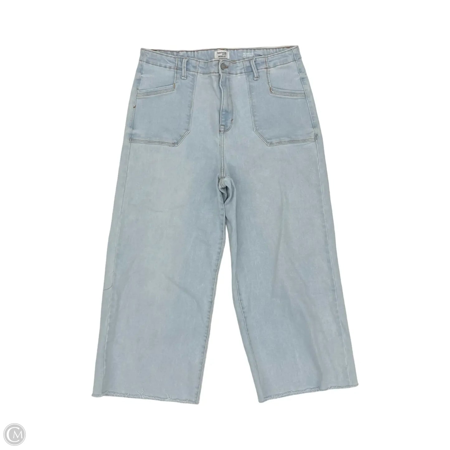 Jeans Wide Leg By Kensie In Blue Denim, Size: 14