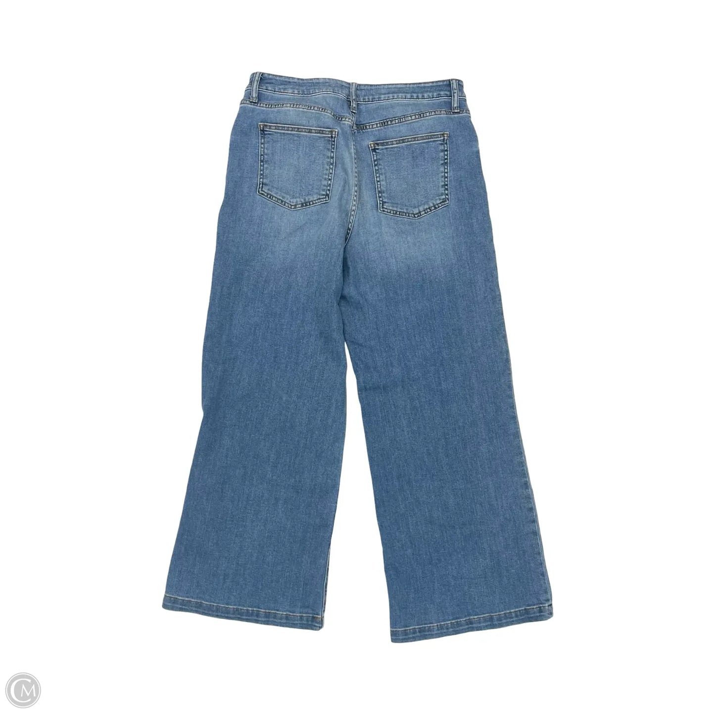 Jeans Wide Leg By Kut In Blue Denim, Size: 10