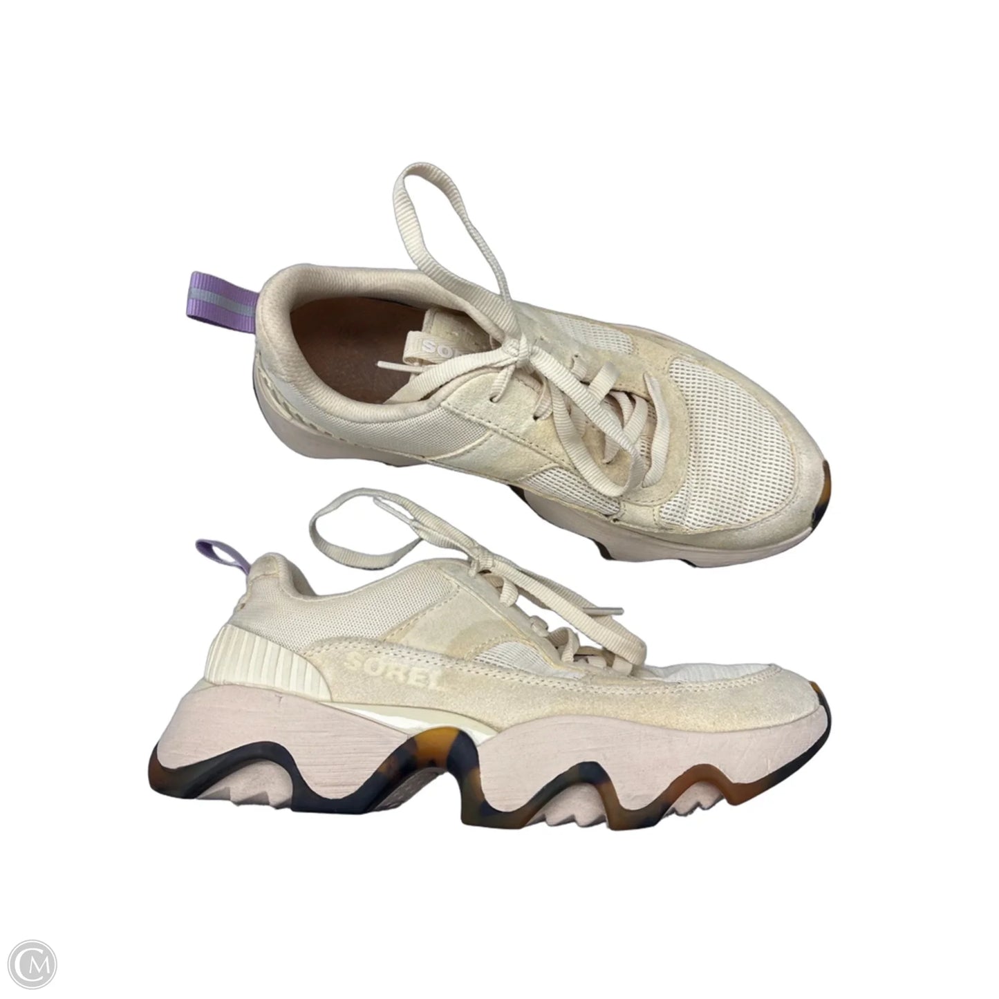 Shoes Sneakers By Sorel In Cream, Size: 7.5