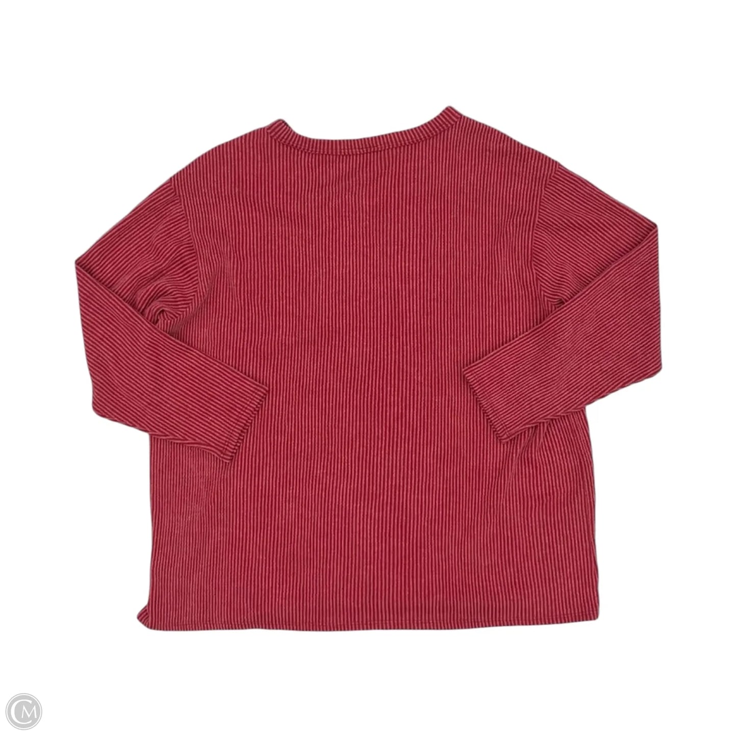 Top Long Sleeve By Like Love In Red, Size: S