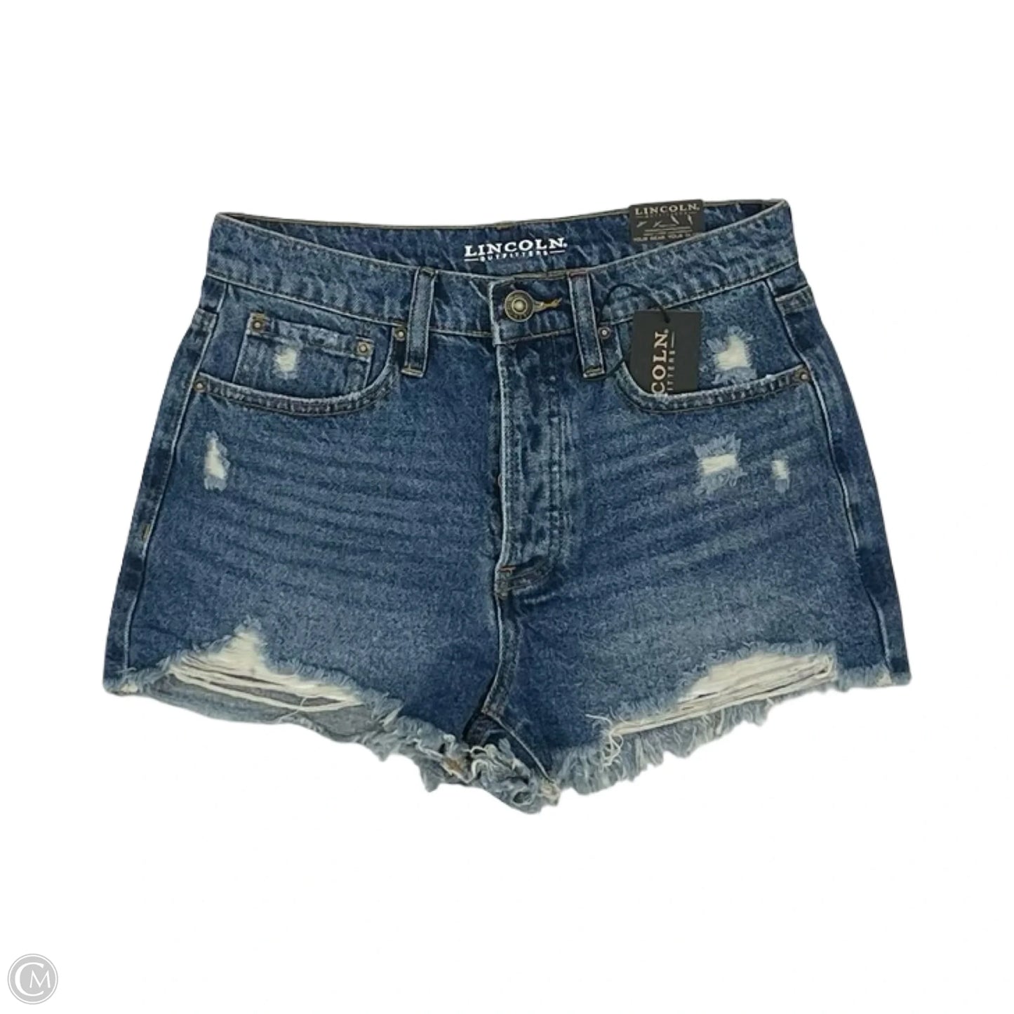 Shorts By Clothes Mentor In Blue Denim, Size: 10