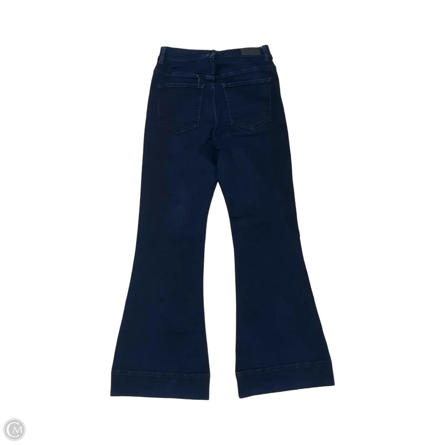 Jeans Flared By Express In Blue Denim, Size: 8