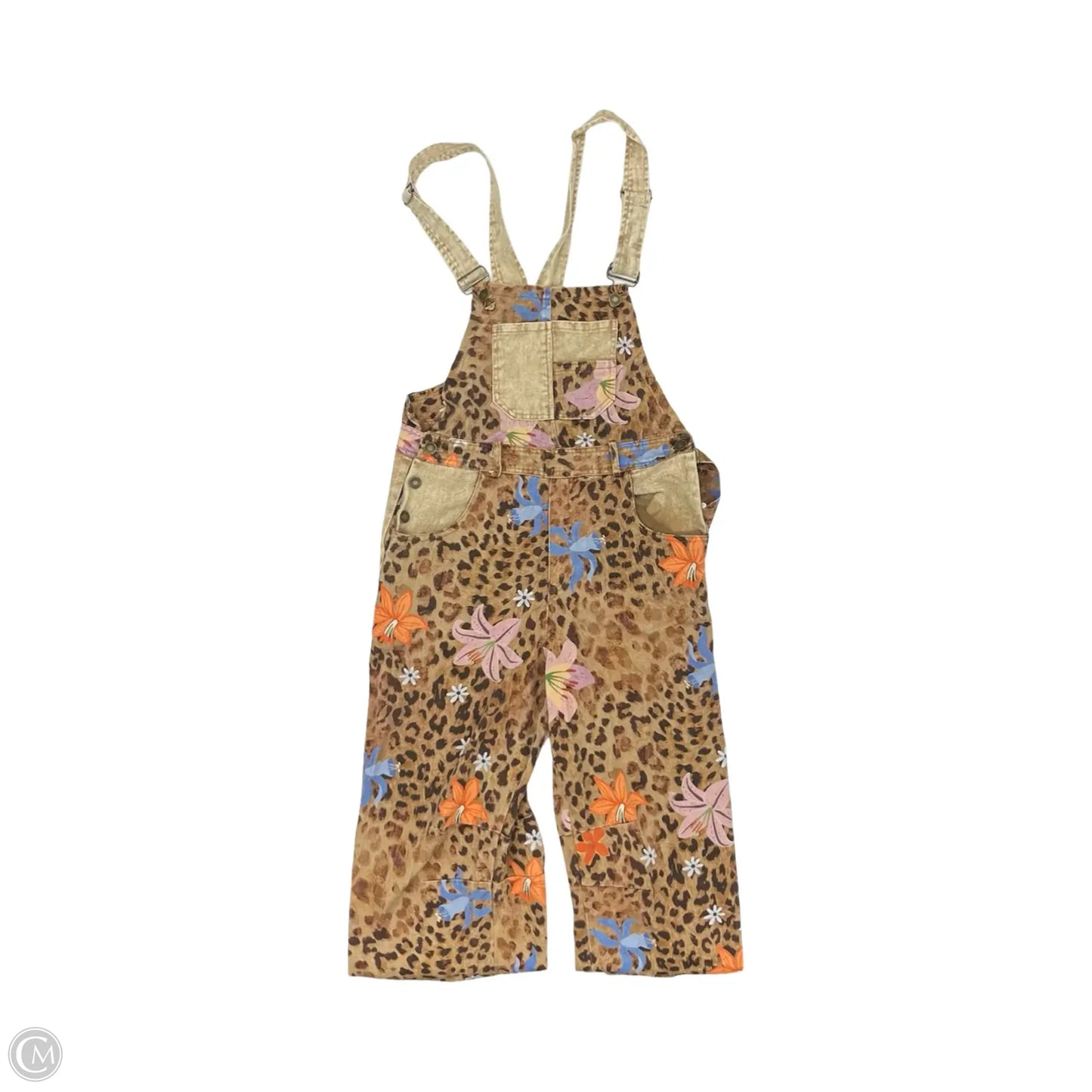 Overalls By Shein In Tan, Size: S