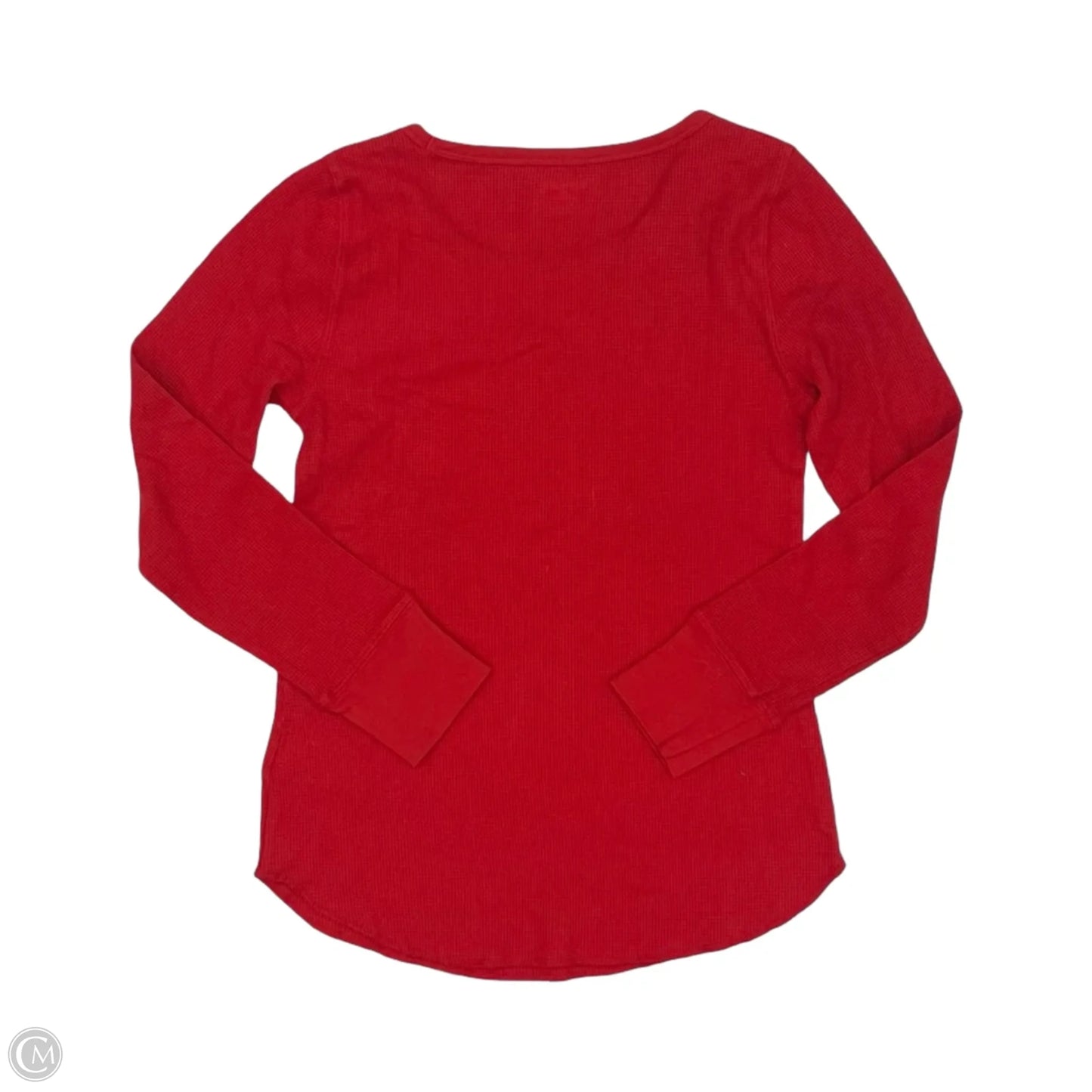 Top Long Sleeve By Old Navy In Red, Size: M