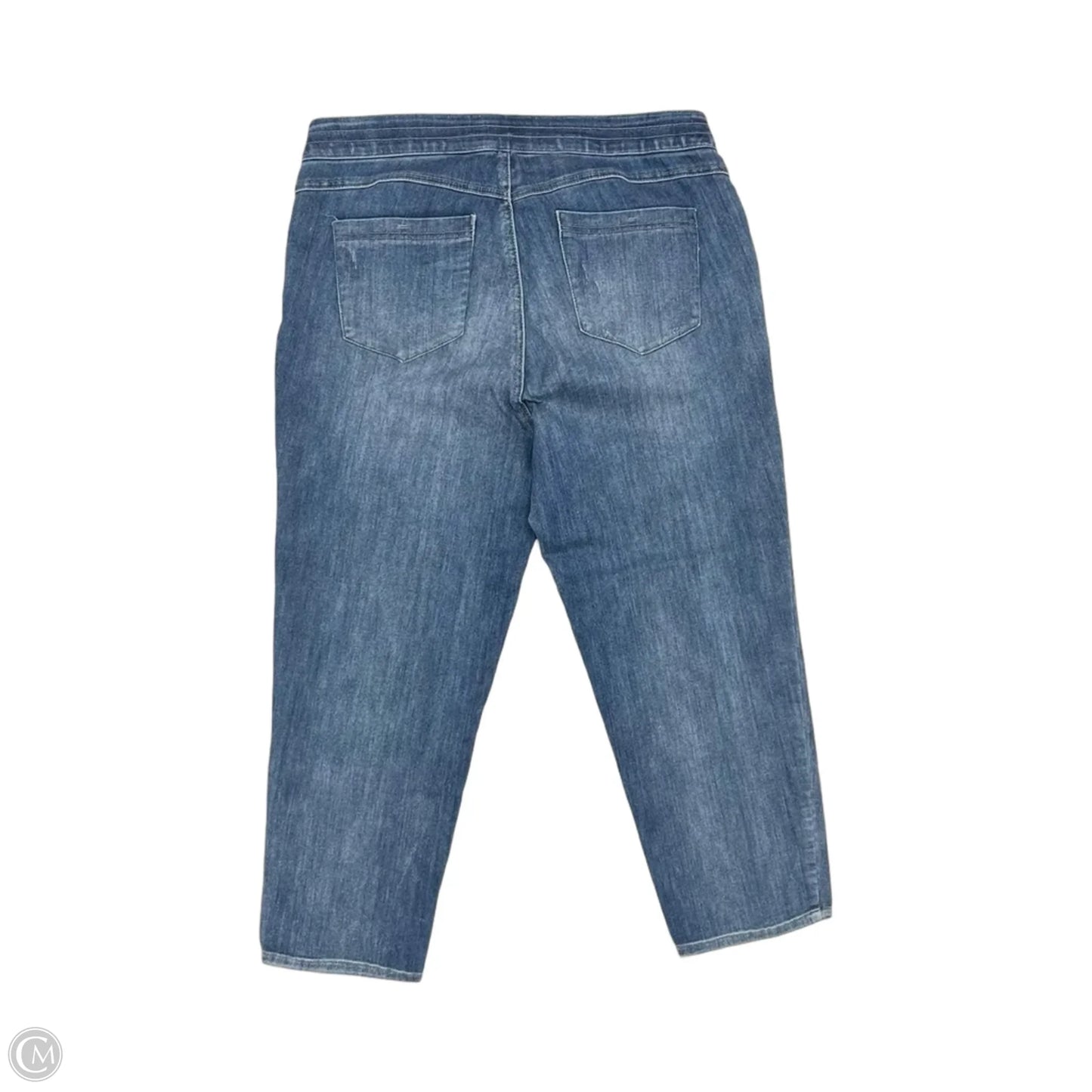 Jeans Straight By Democracy In Blue Denim, Size: 18w