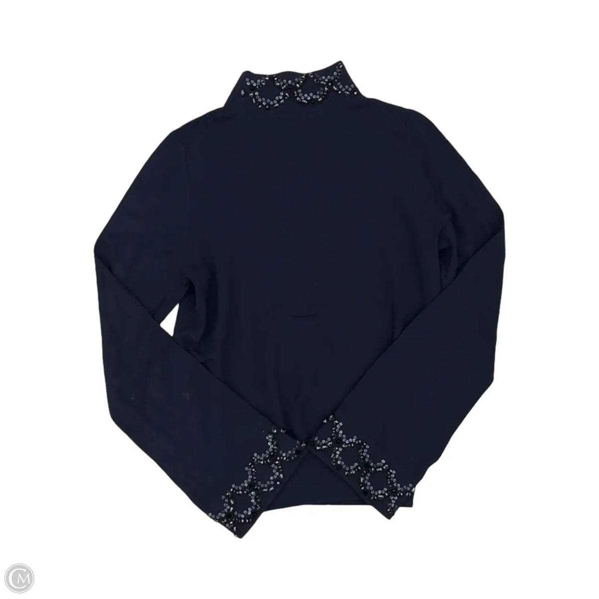Sweater By Ann Taylor In Navy, Size: M