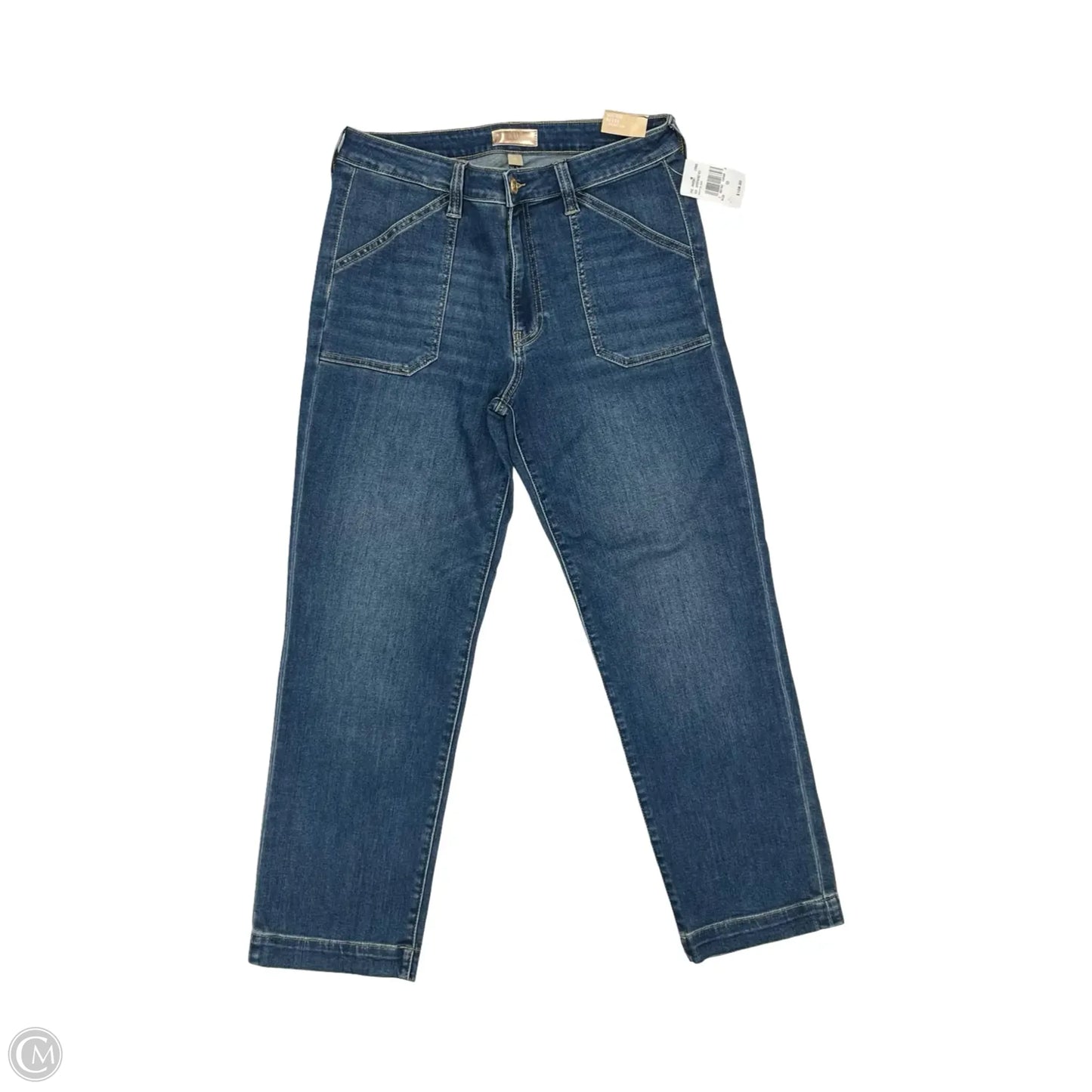 Jeans Straight By Kut In Blue Denim, Size: 10
