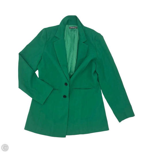 Blazer By Clothes Mentor In Green, Size: S