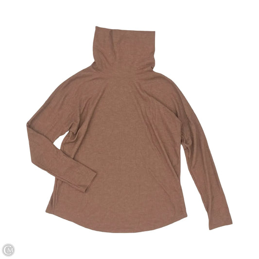 Top Long Sleeve By A New Day In Tan, Size: M