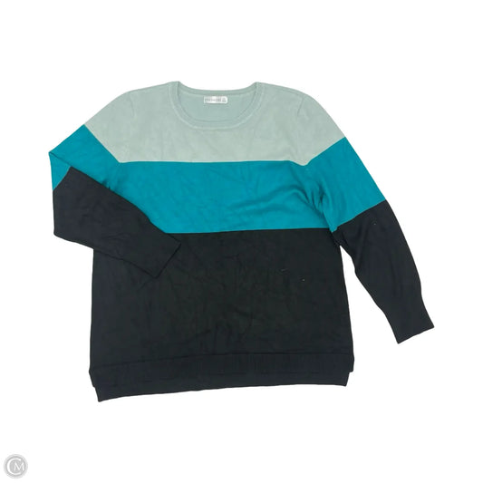 Sweater By Retrology In Black & Green, Size: Lp