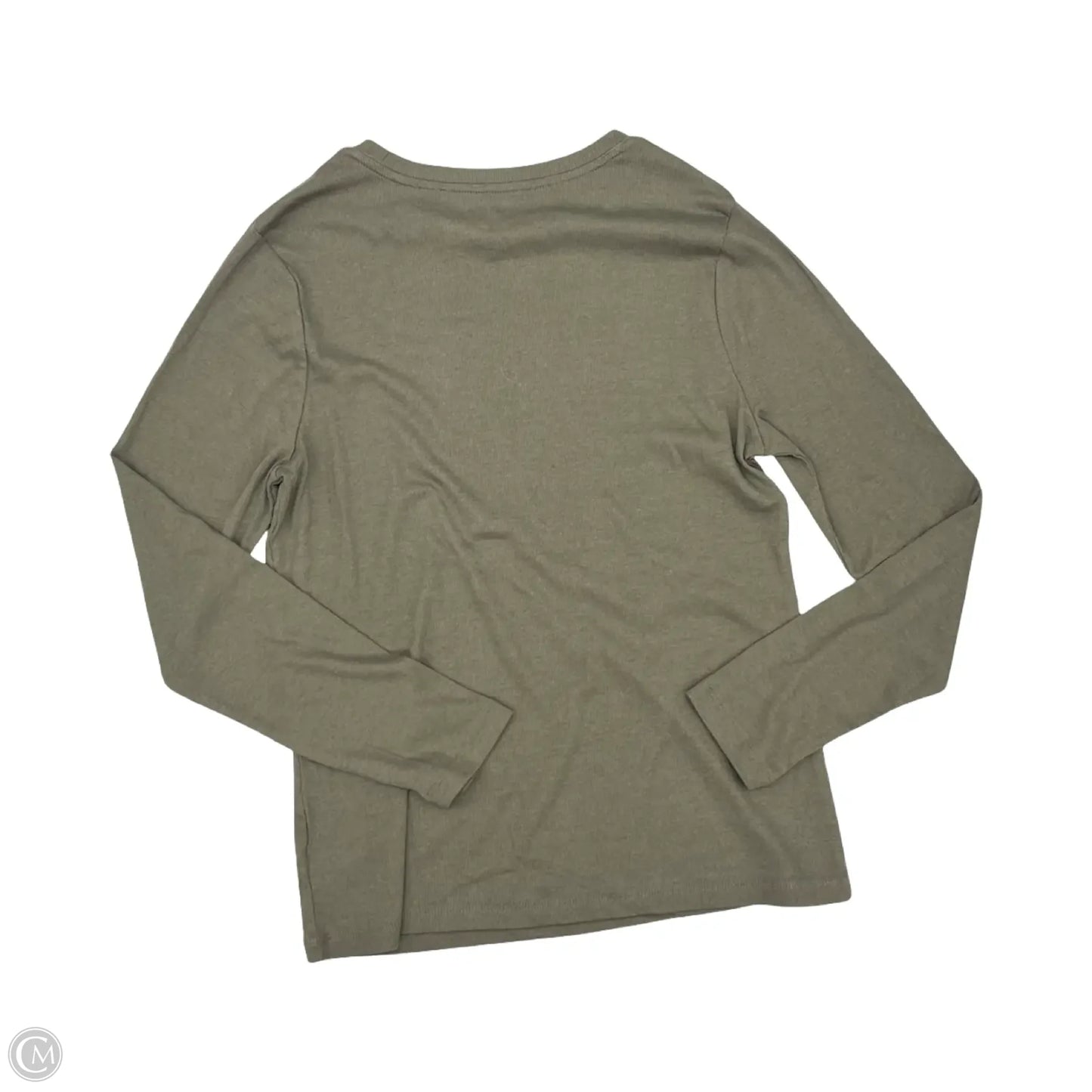 Top Long Sleeve By A New Day In Green, Size: L