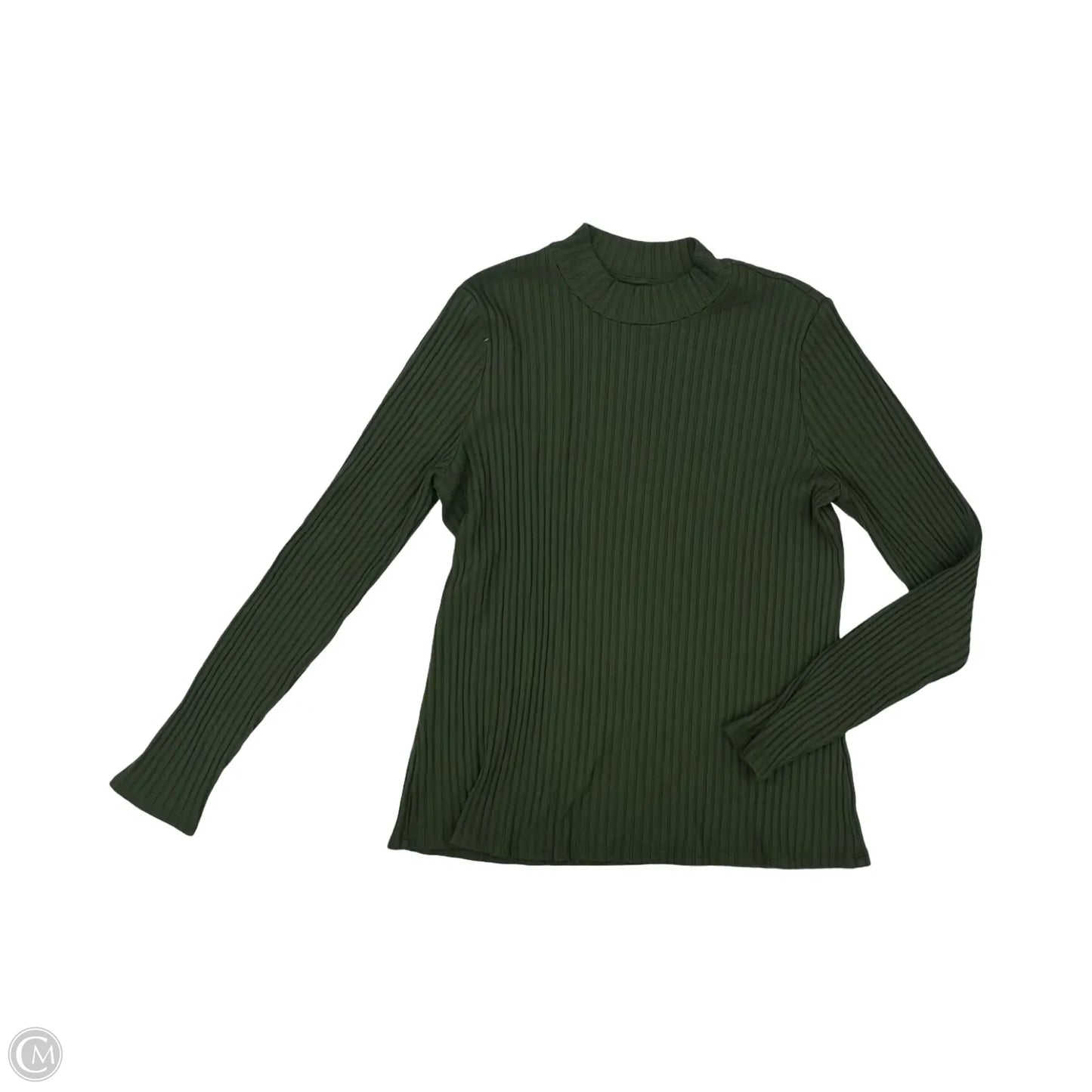 Top Long Sleeve By Liverpool In Green, Size: Xl