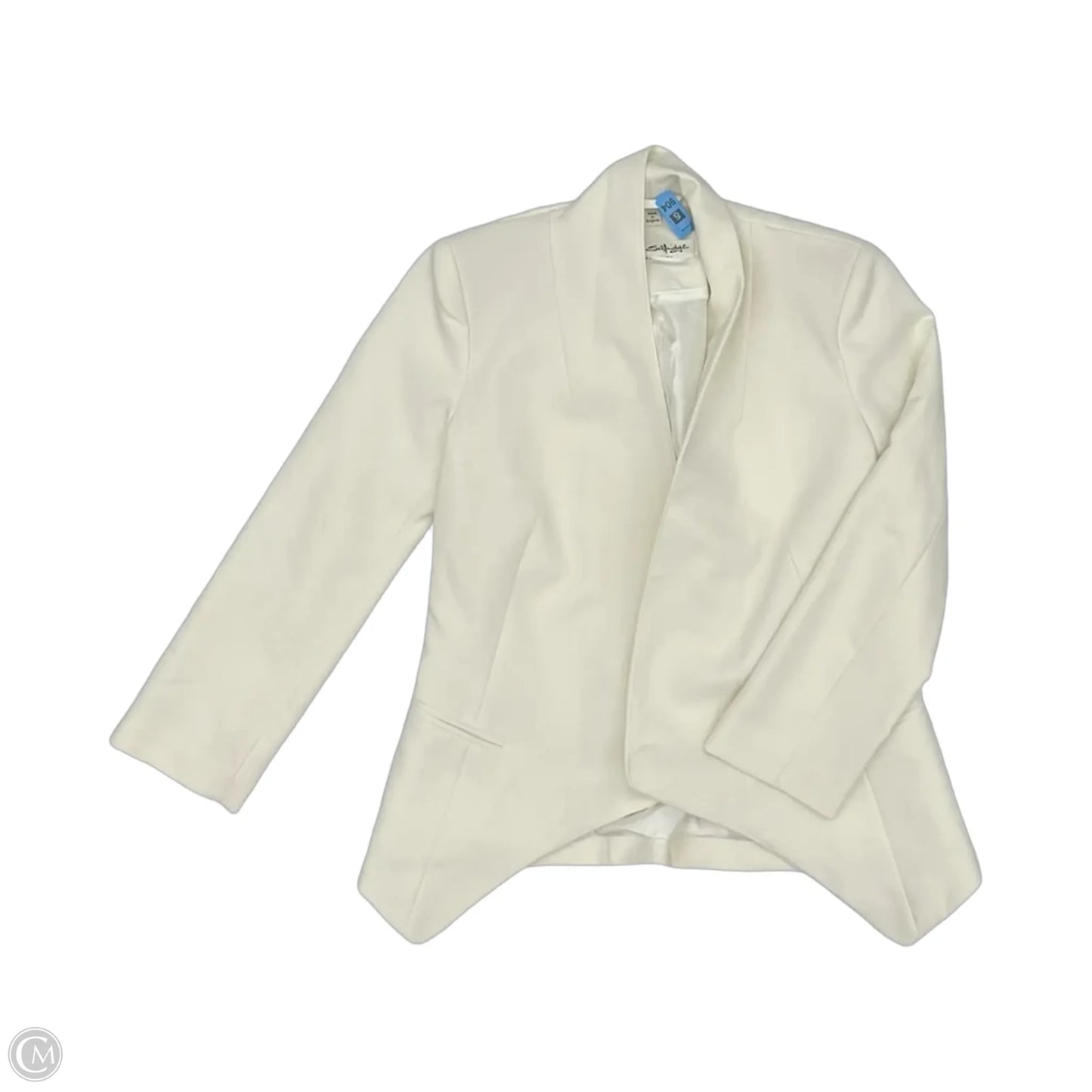Blazer By Clothes Mentor In Cream, Size: Xs