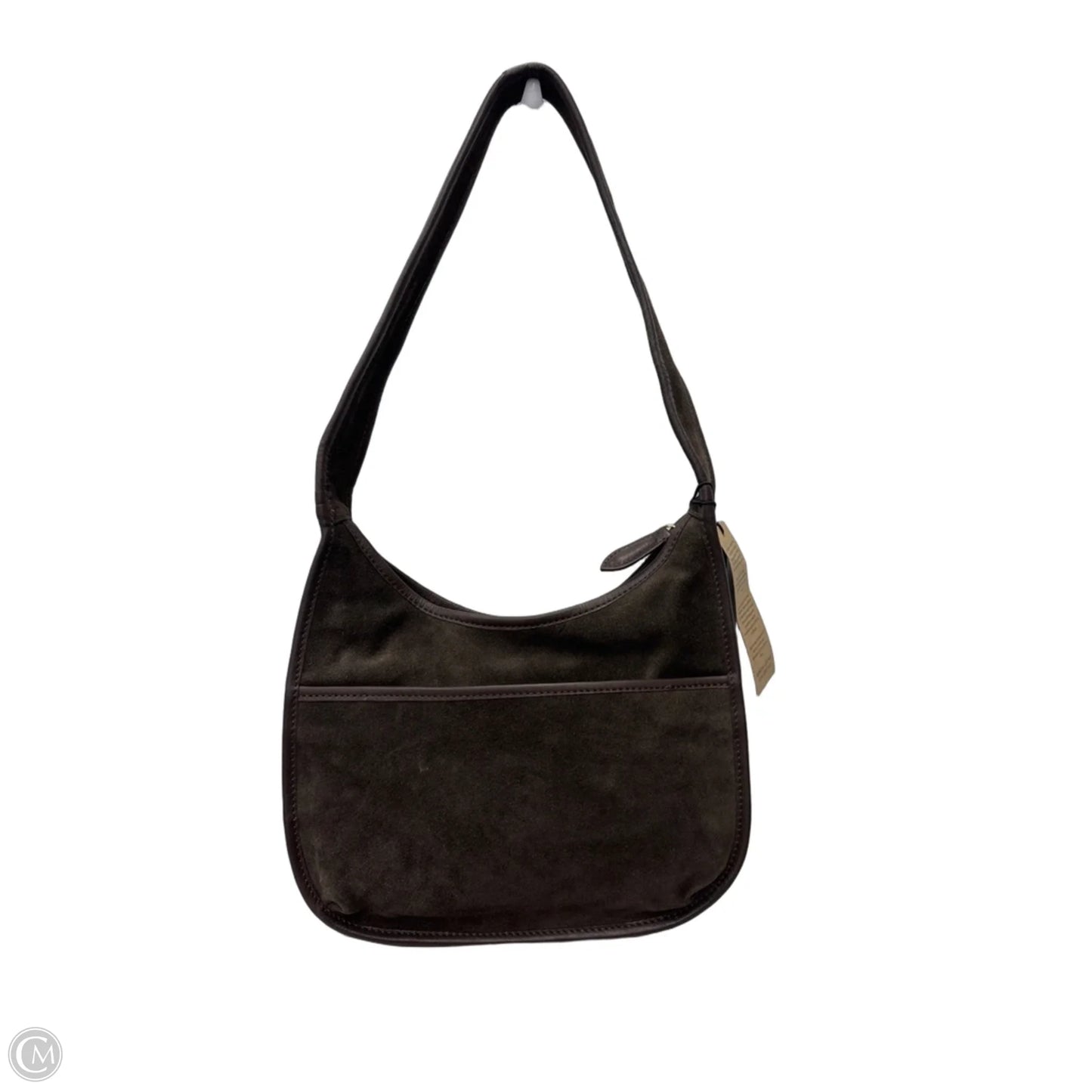 Handbag Leather By Margot, Size: Medium