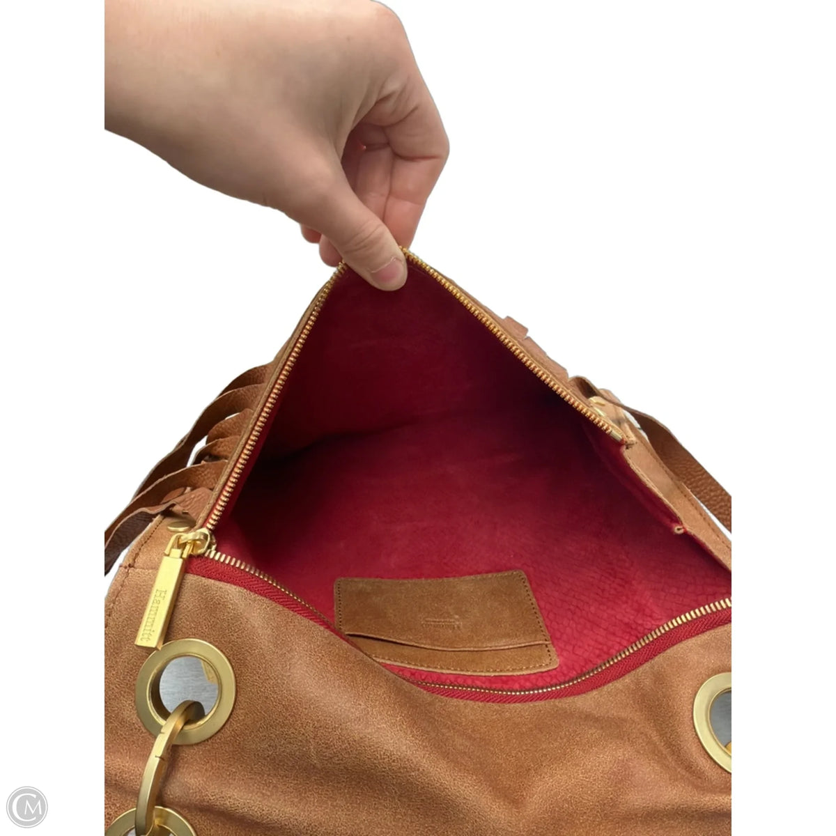 Crossbody Leather By Hammitt, Size: Medium