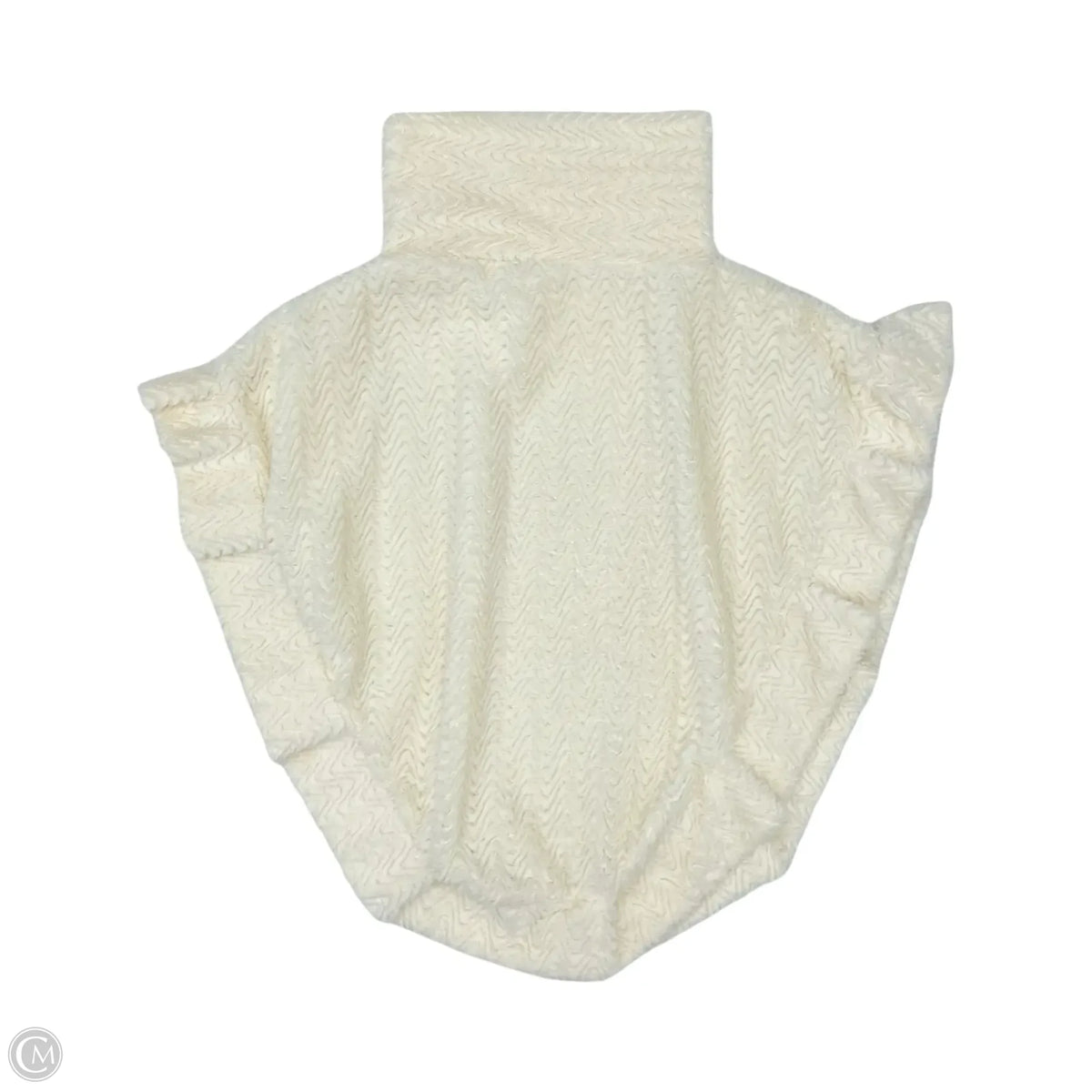 Poncho By Cato In Cream, Size: Onesize