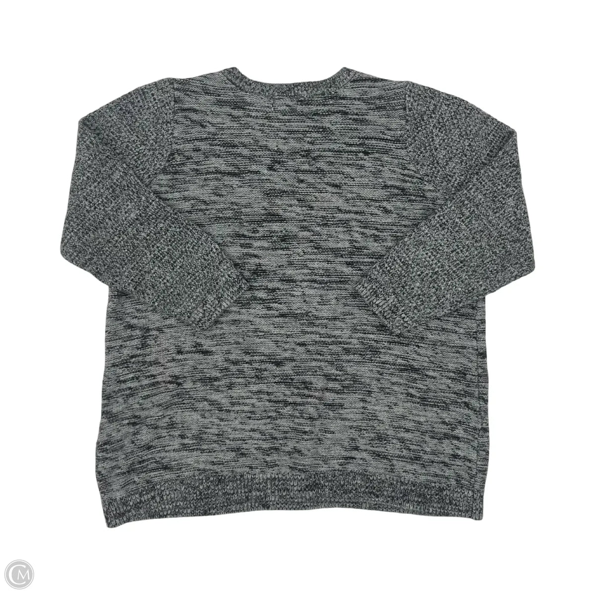 Sweater By Croft And Barrow In Grey, Size: 1x