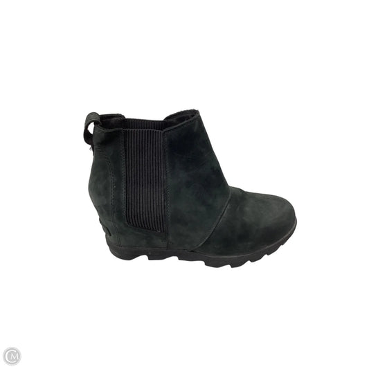 Boots Ankle Heels By Sorel In Black, Size: 8.5