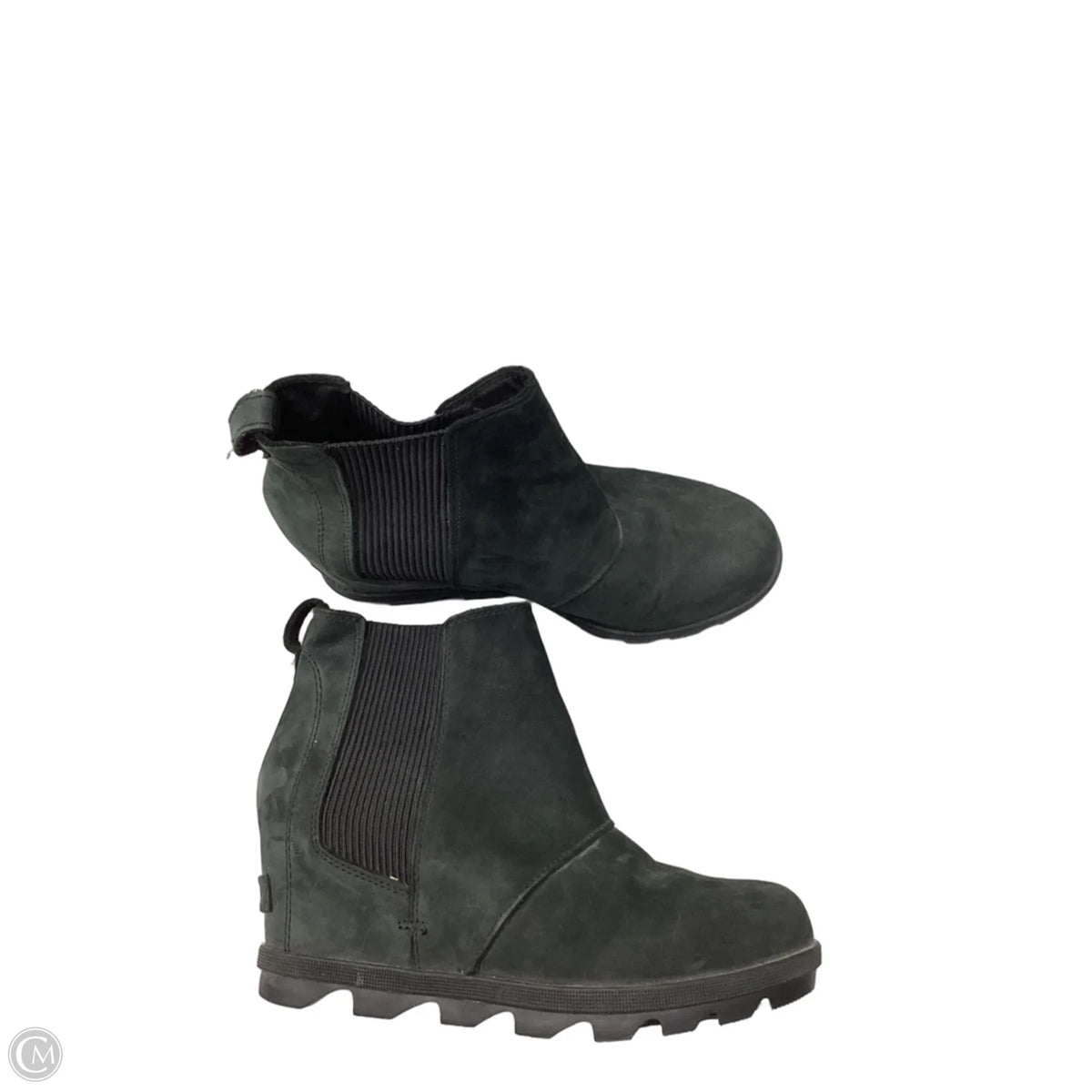Boots Ankle Heels By Sorel In Black, Size: 8.5