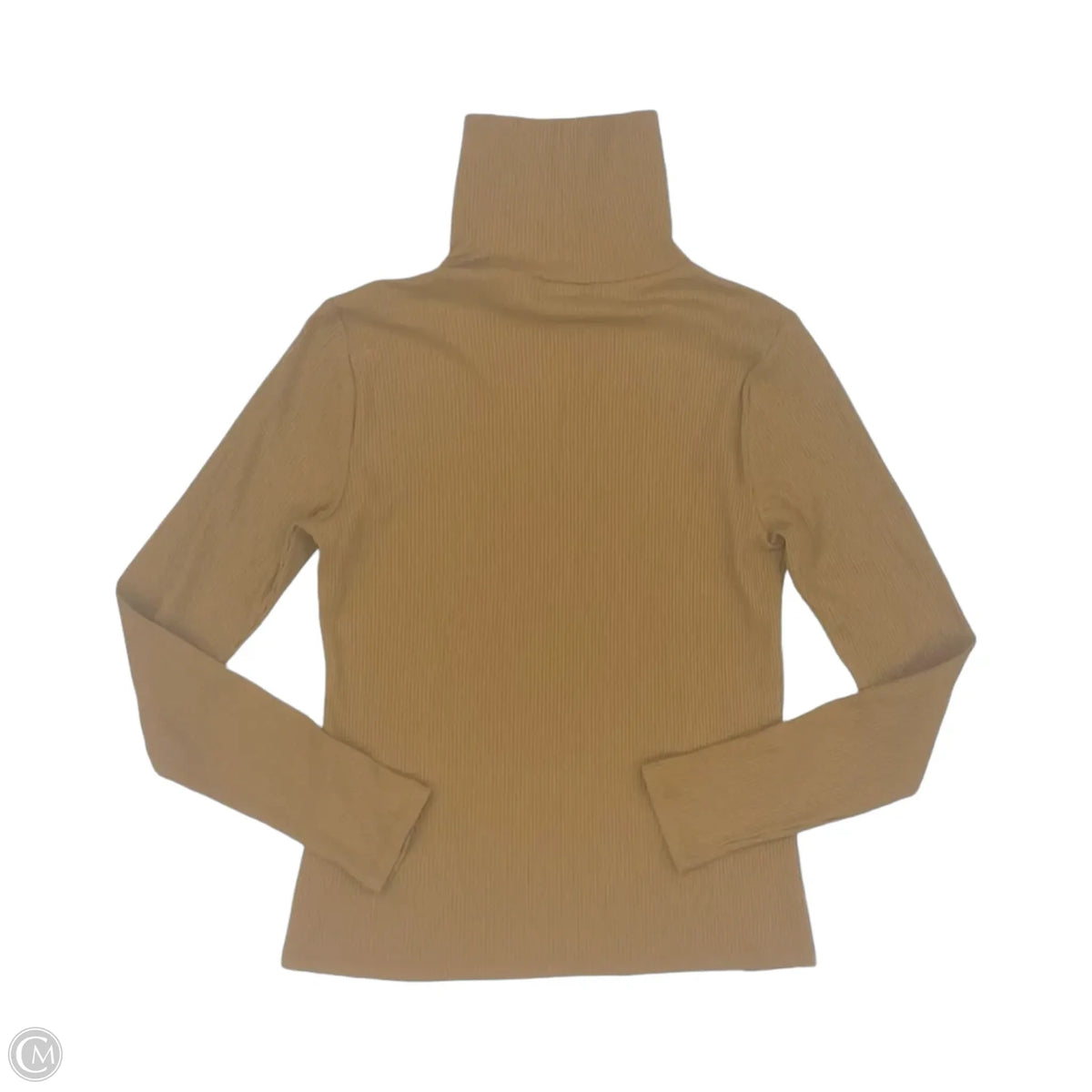 Top Long Sleeve By Old Navy In Tan, Size: S