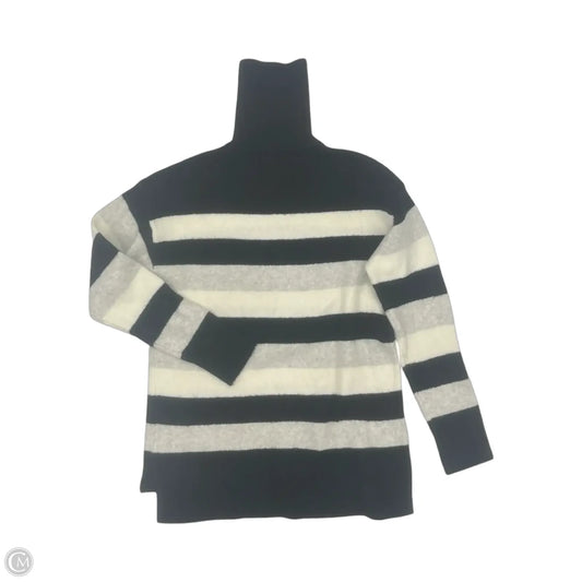 Sweater By Talbots In Black & White, Size: L